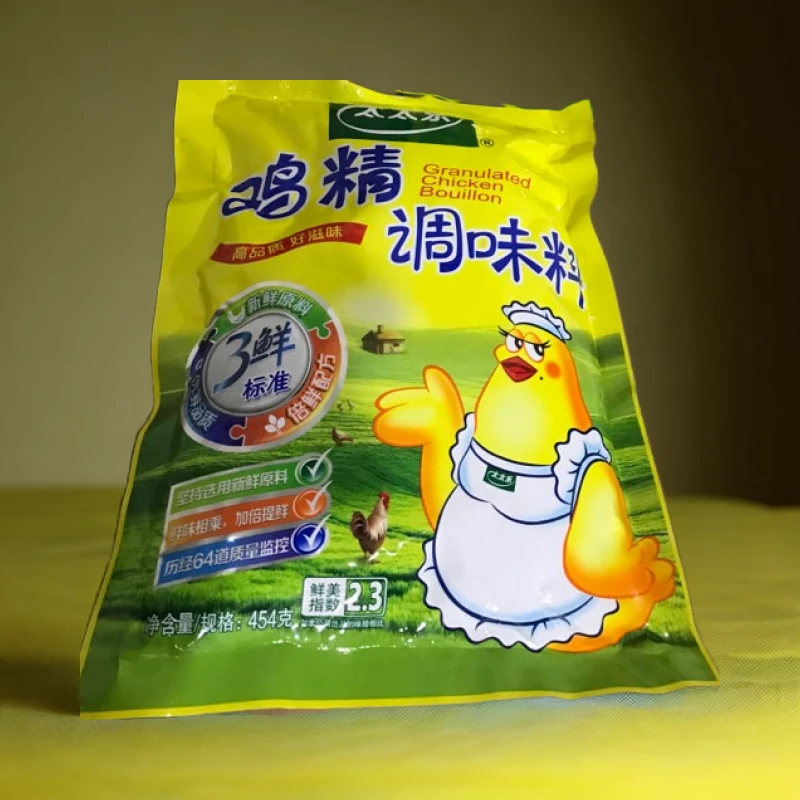 太太乐454g三鲜鸡精调味料炒菜火锅新鲜鲜味鸡精调味料