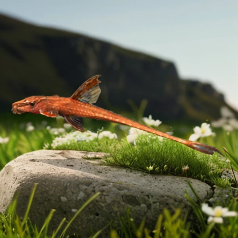 红蜻蜓直升机异型鱼南美热带鱼观赏鱼饲养活体