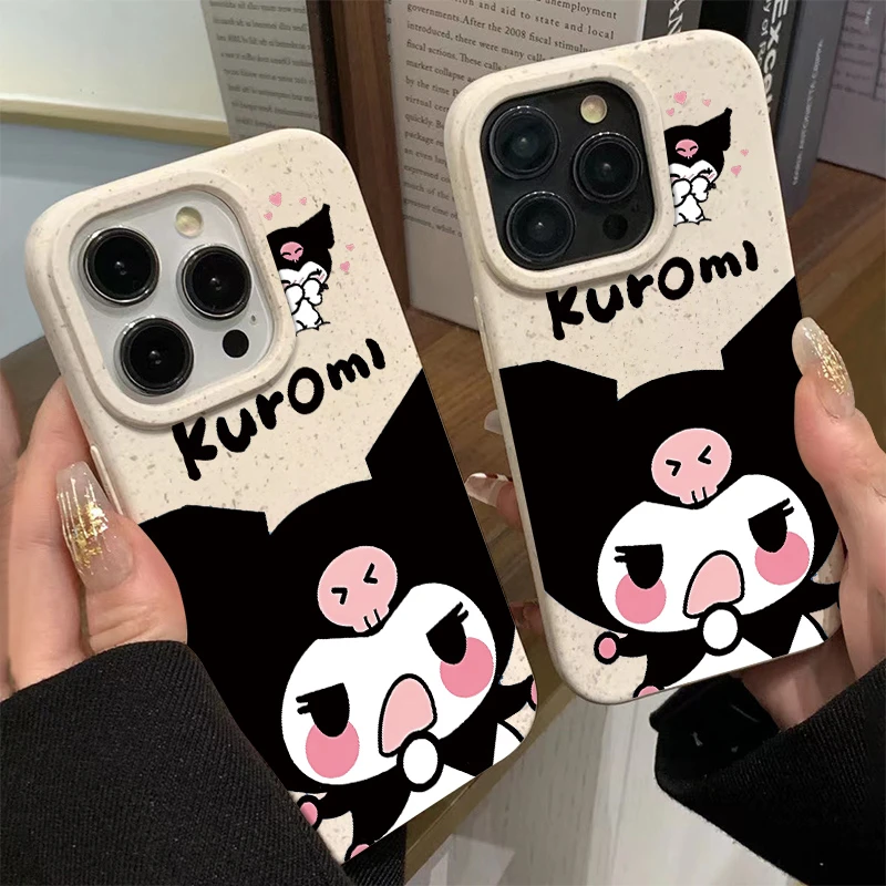 酷洛米适用苹果15Plus小麦14PRO软壳XSMax/iPhone13/12手机壳XR