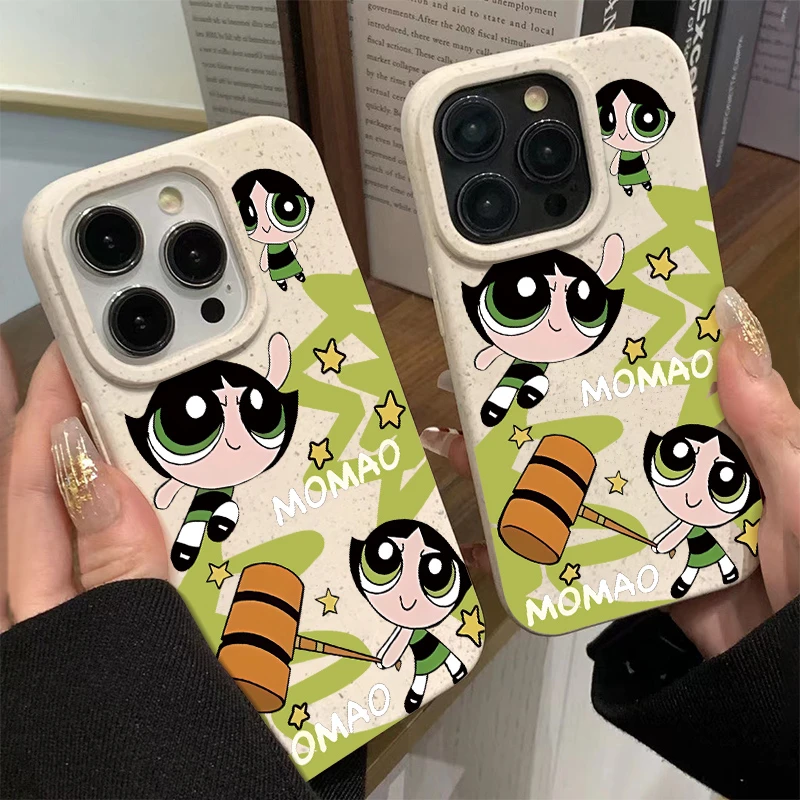 飞天女警适用苹果15Plus小麦14PRO软壳XSMax/iPhone13/12手机壳