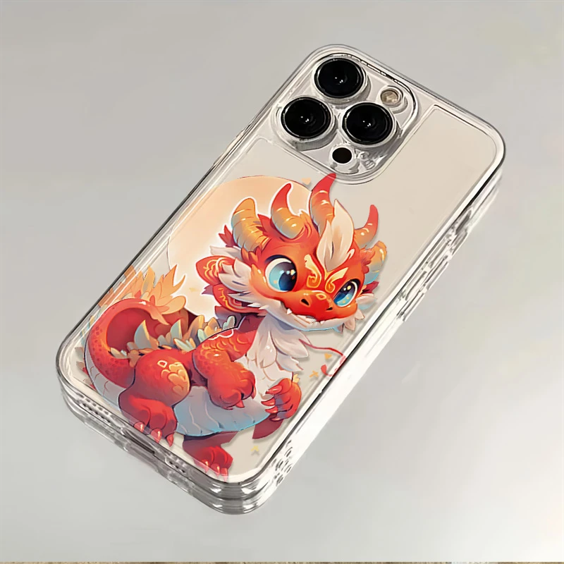 形态小火龙适用苹果华为荣耀防摔OPPO透明VIVO全包iPhone13手机壳