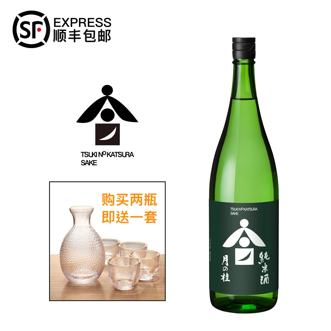 月之桂 纯米 1.8升 杜氏手工地酒藤姫清酒