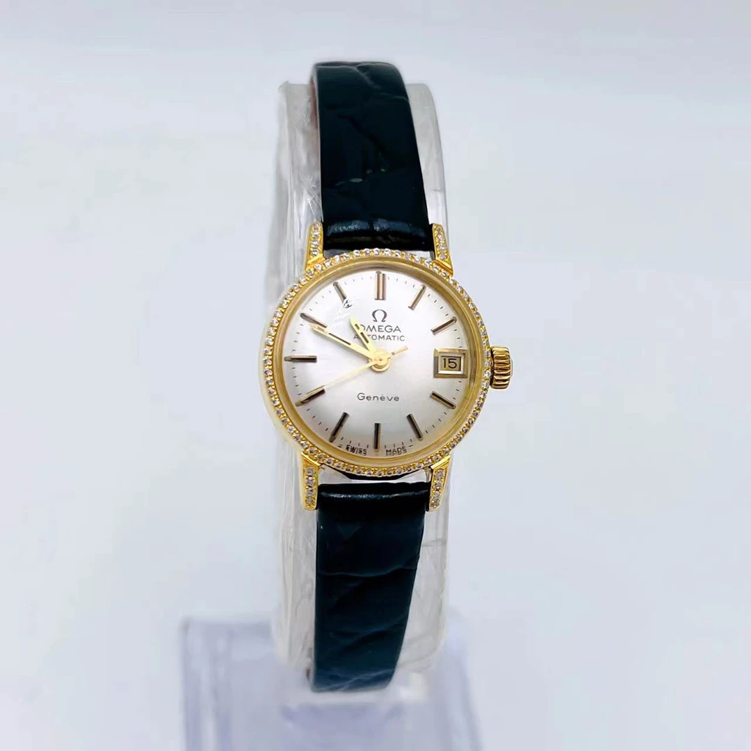 95新 Omega/欧米茄 表径21.2瑞士名表18009赠表带