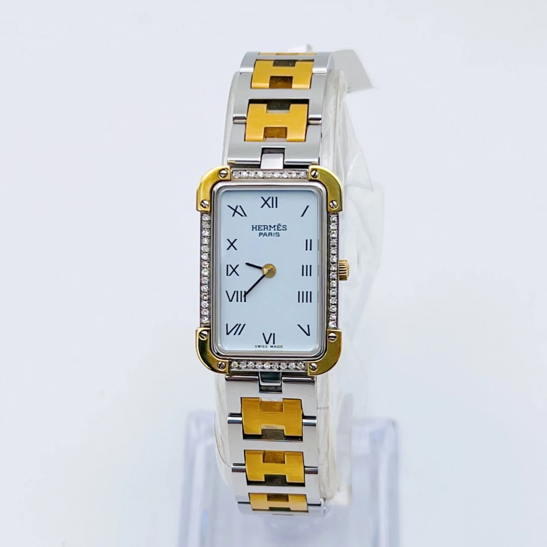 95新 Hermes/爱马仕 CROISIERE系列表径17.9瑞士名表25513