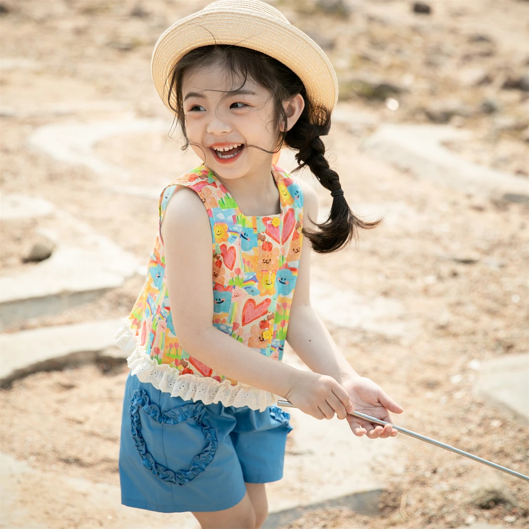 女童设计师款两件套装33224004