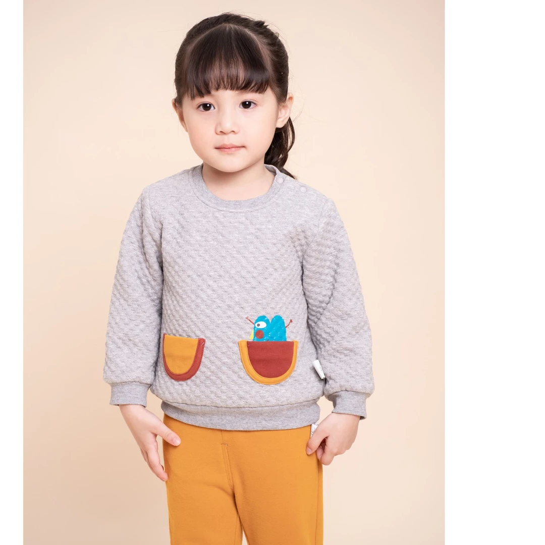 【LAFAMILA】针织双层夹棉卫衣 9042104