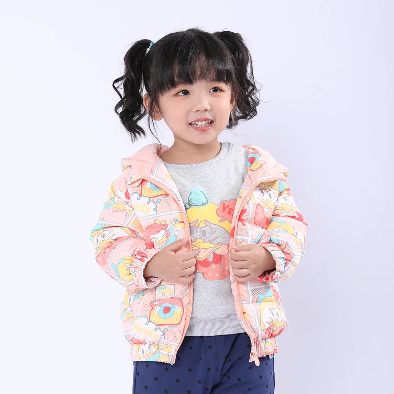 【Babe Buddie】上新款萌萌鸭系列短款羽绒服8142718