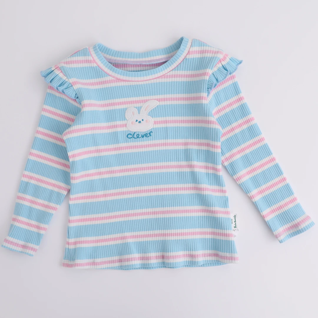 【Babe Buddie】女童时尚款针织长袖T恤8232130