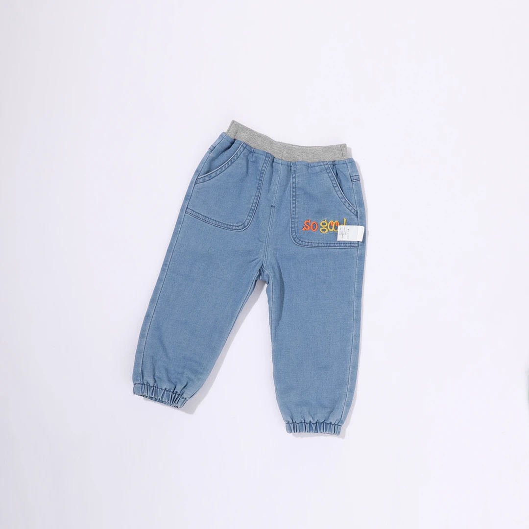 时尚牛双层仔裤子8131838