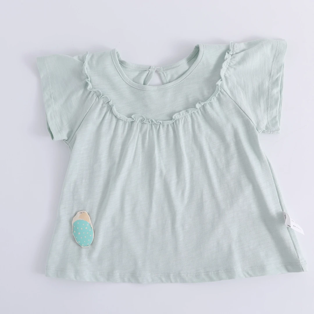 针织圆领短袖T恤9122110