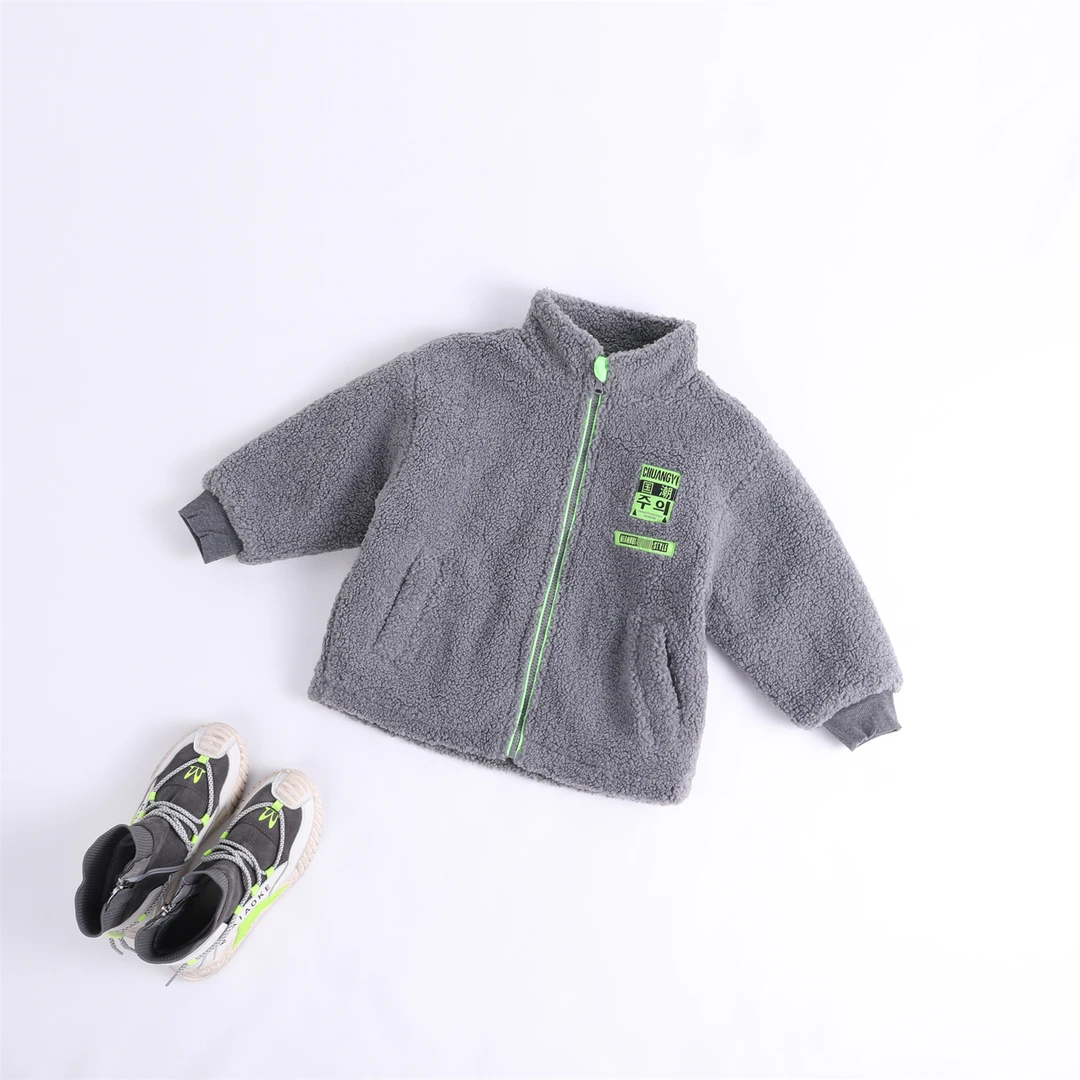 中大童防寒保暖时尚潮流长袖棉服3141601