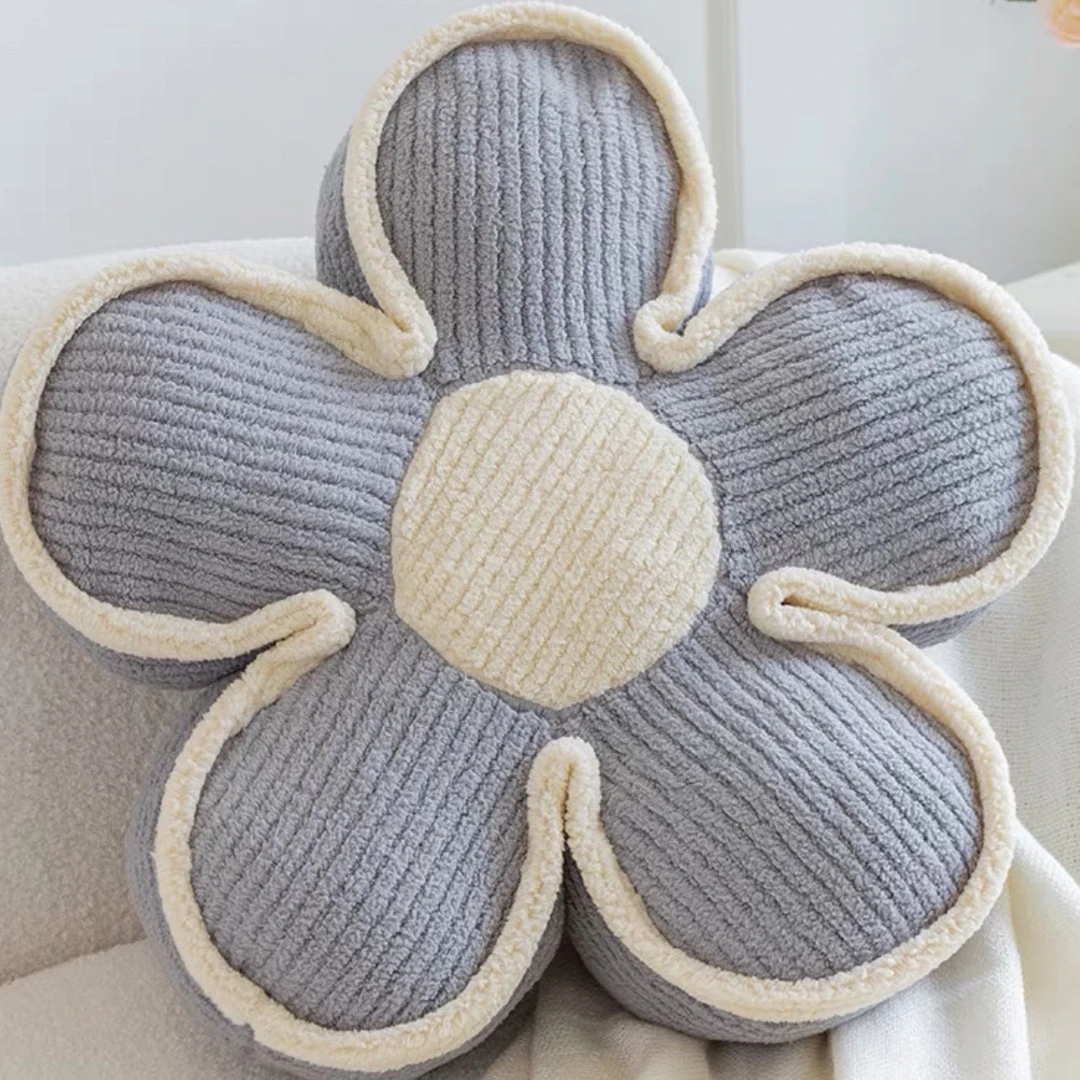 花朵加厚抱枕靠垫