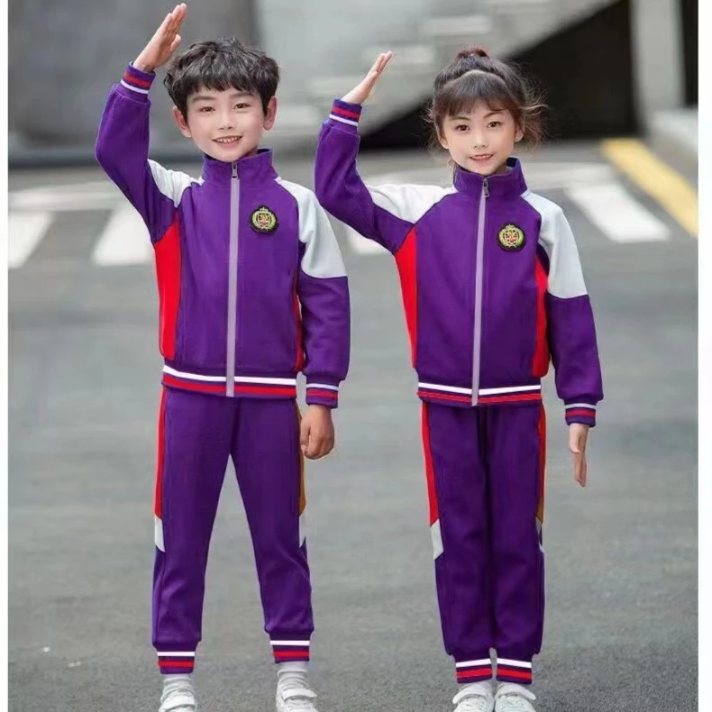 新款幼儿园园服男女套装运动舒适休闲两件套春秋装