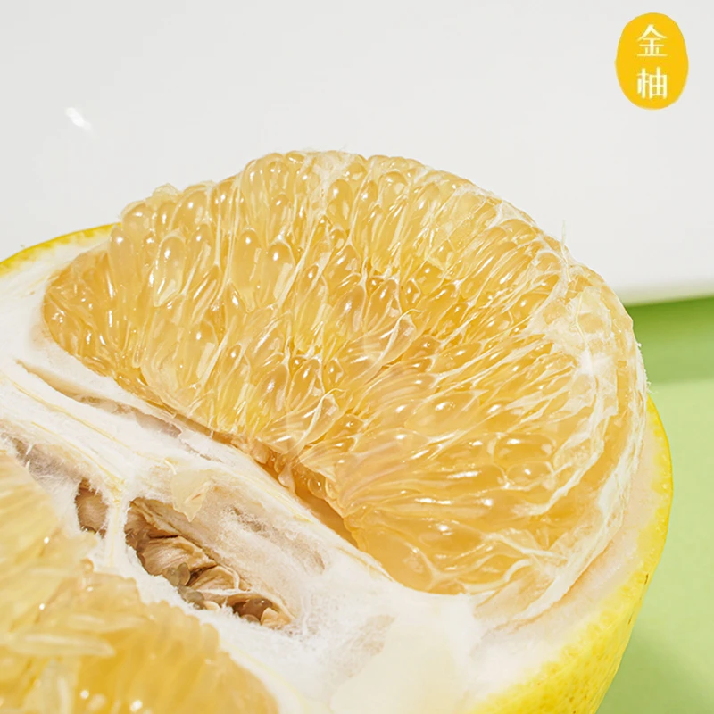 【去囊衣食用】福建青皮黄金葡萄柚3斤汁多丰盈清甜当季新鲜西柚