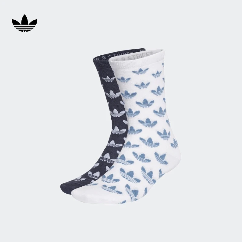 阿迪达斯官方三叶草 男女款经典舒适袜子 adidas HC3453