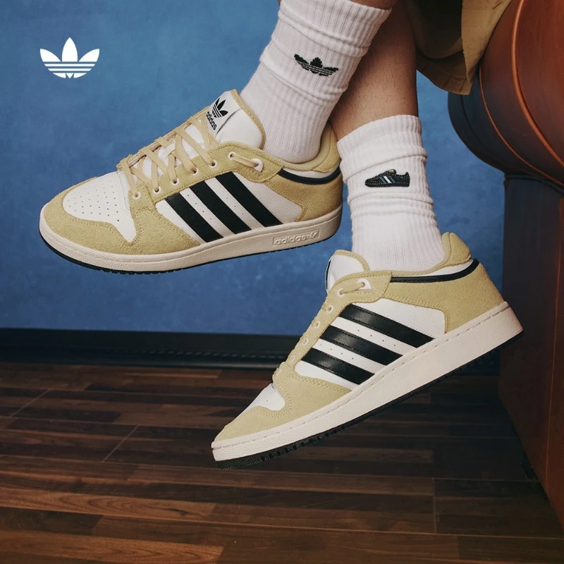 阿迪达斯官方三叶草 男女休闲篮球运动板鞋 CENTENNIAL RM IH7864
