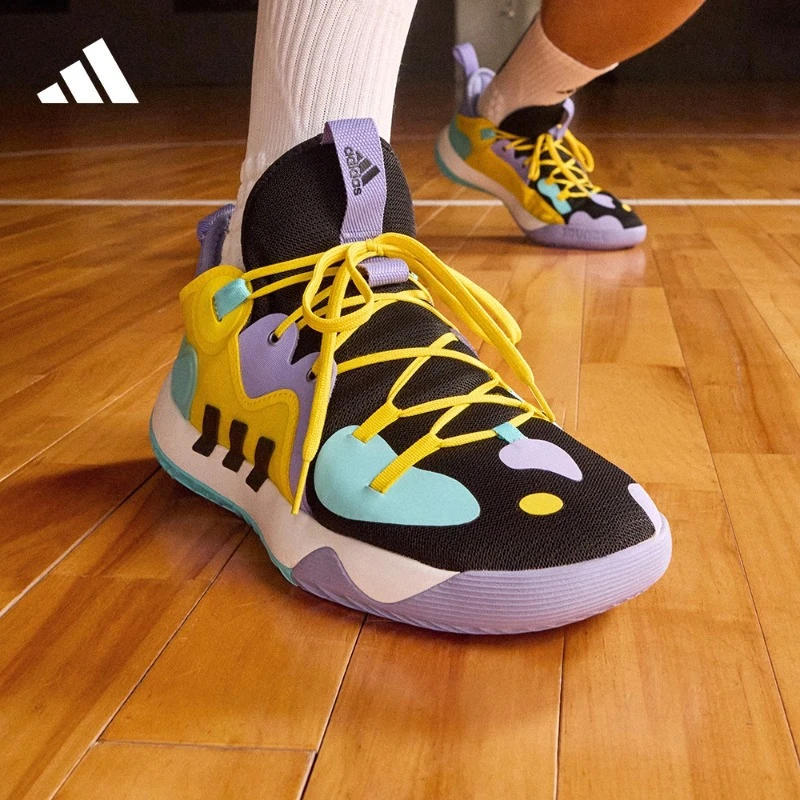 阿迪达斯官方 哈登Stepback 2实战篮球运动鞋男款 adidas H68054