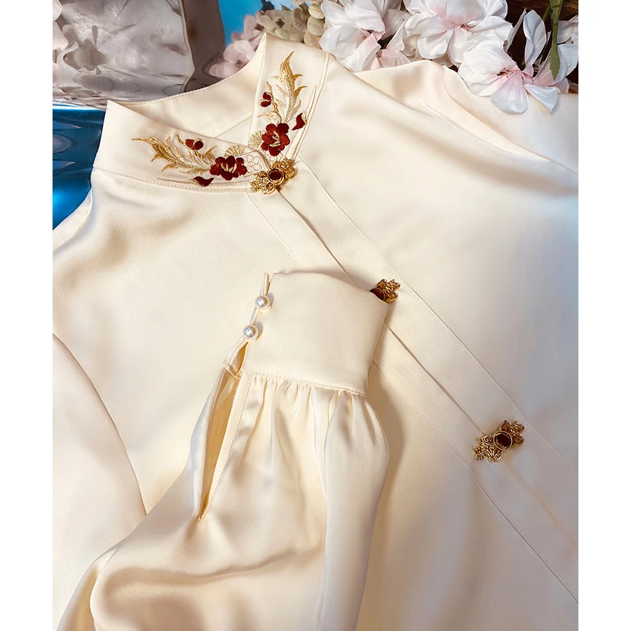 微瑕 阳阳 揽风华【鹊临米色上衣】