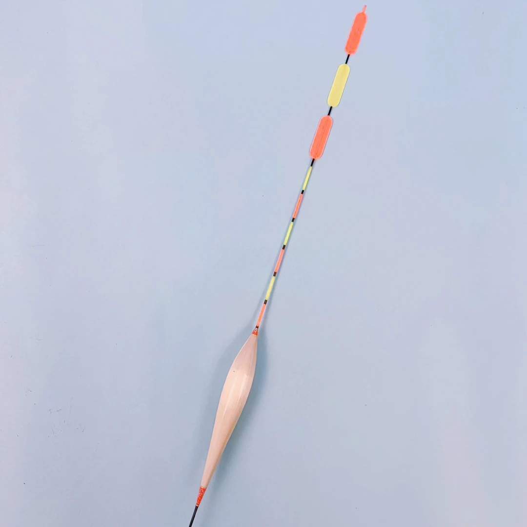手工制作 40长芦苇醒目漂 滑漂路滑专用漂 加宽醒目扁尾浮漂方便