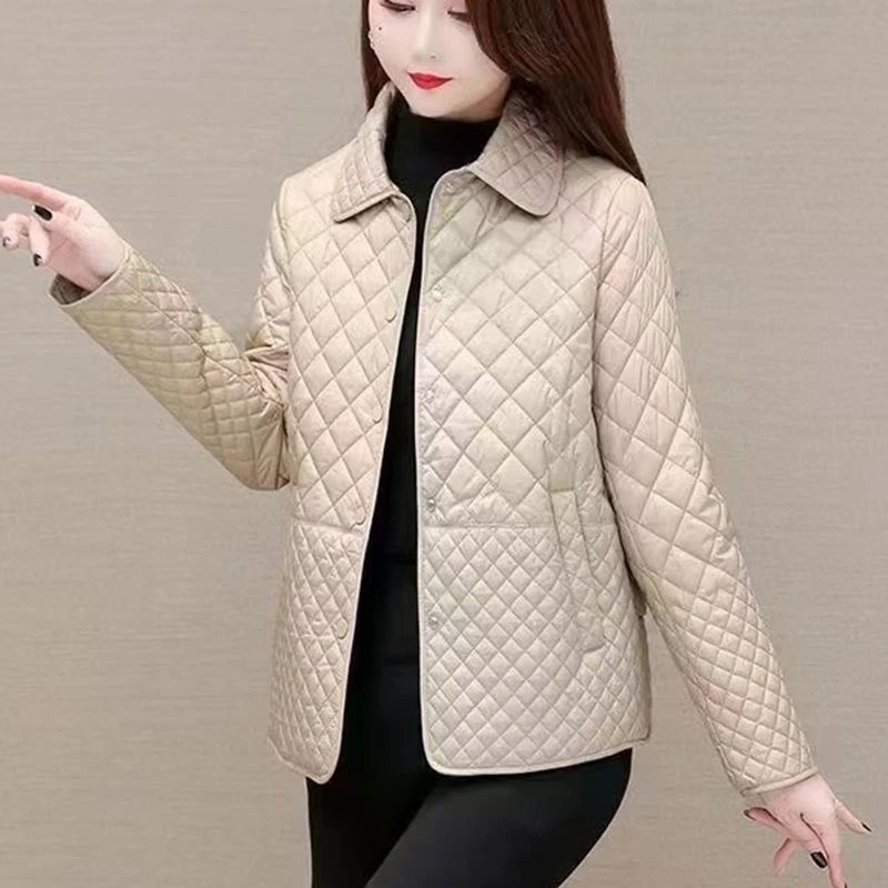 【新品】秋冬轻薄款棉衣百搭休闲显瘦棉服冬季时尚宽松洋气棉袄