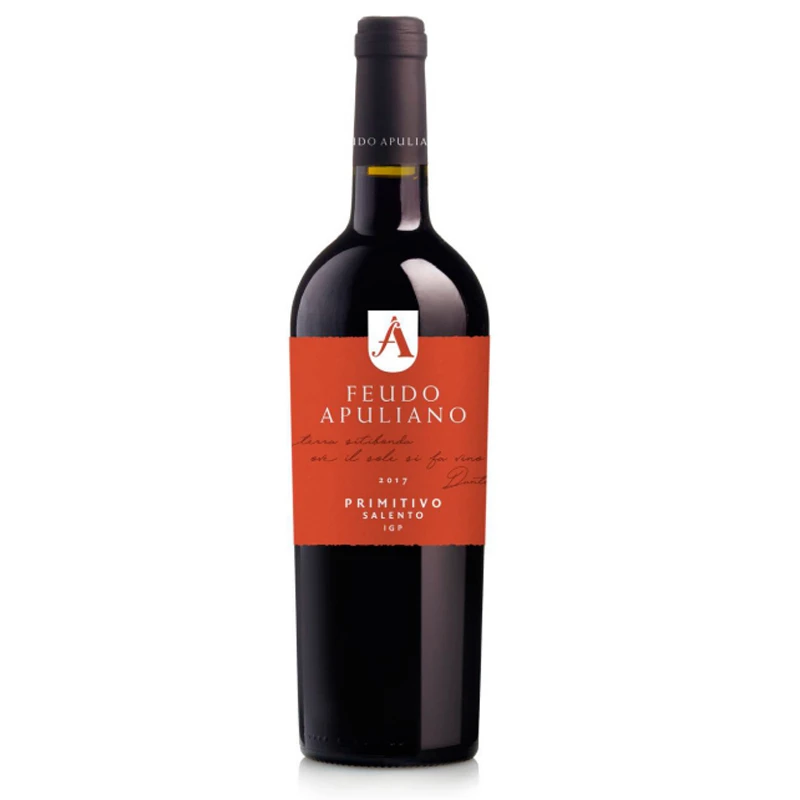 意大利原瓶进口-普利亚诺红葡萄酒 750ml