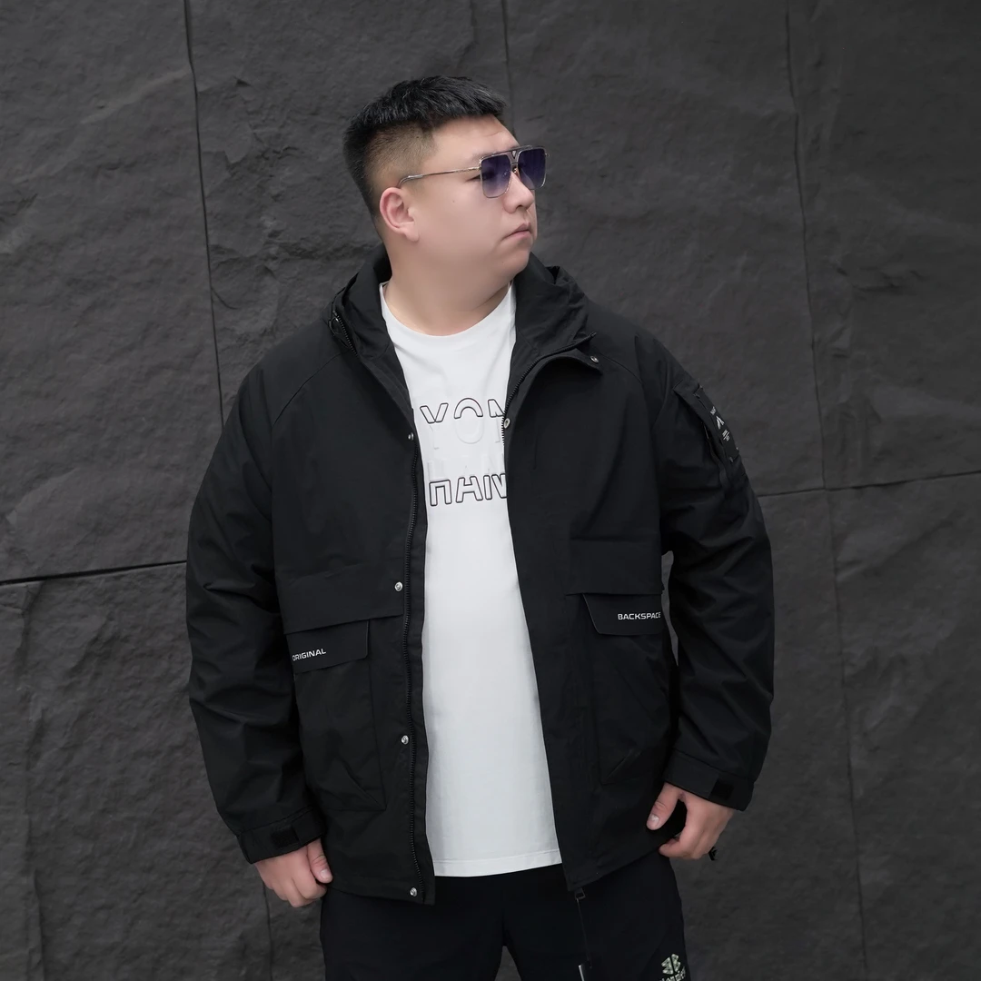 大码男装新款工装外套24031#