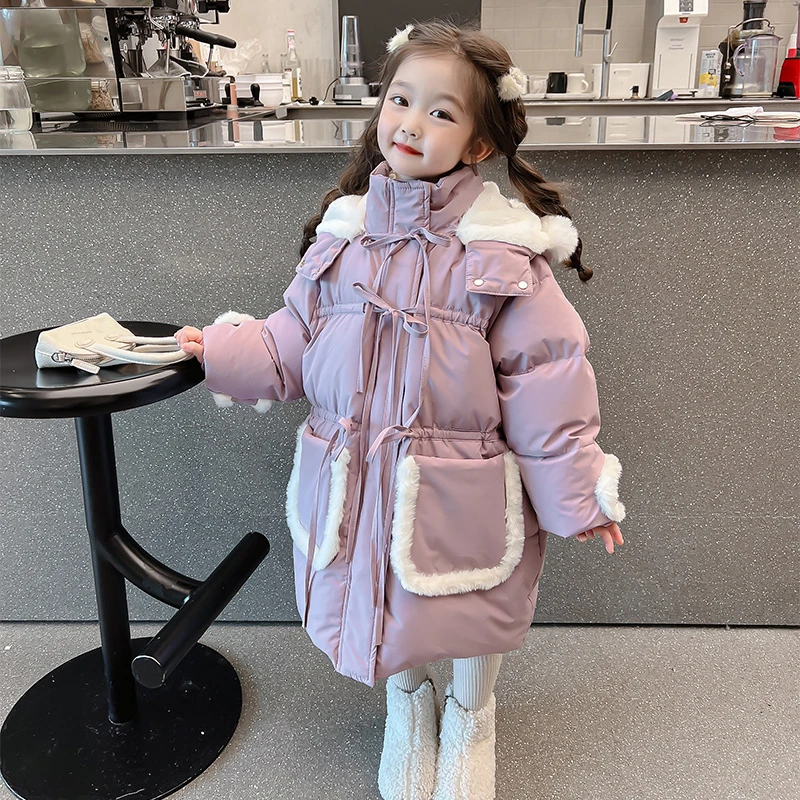 【特厚零下20度】儿童棉服女童装外套冬款加绒加厚洋气冬装宝宝棉袄