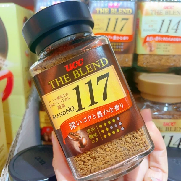 UCC悠诗诗117速溶咖啡粉1罐（90克）