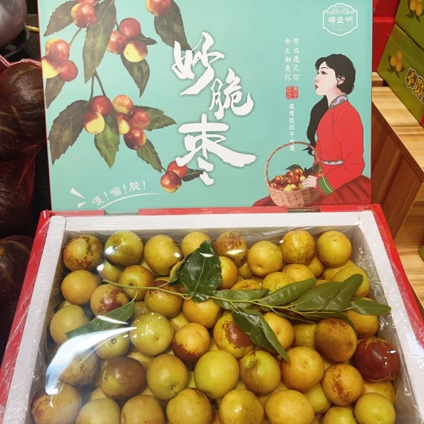 【礼盒】瑞盛明 妙脆枣冬枣礼盒1箱（带箱约4斤））