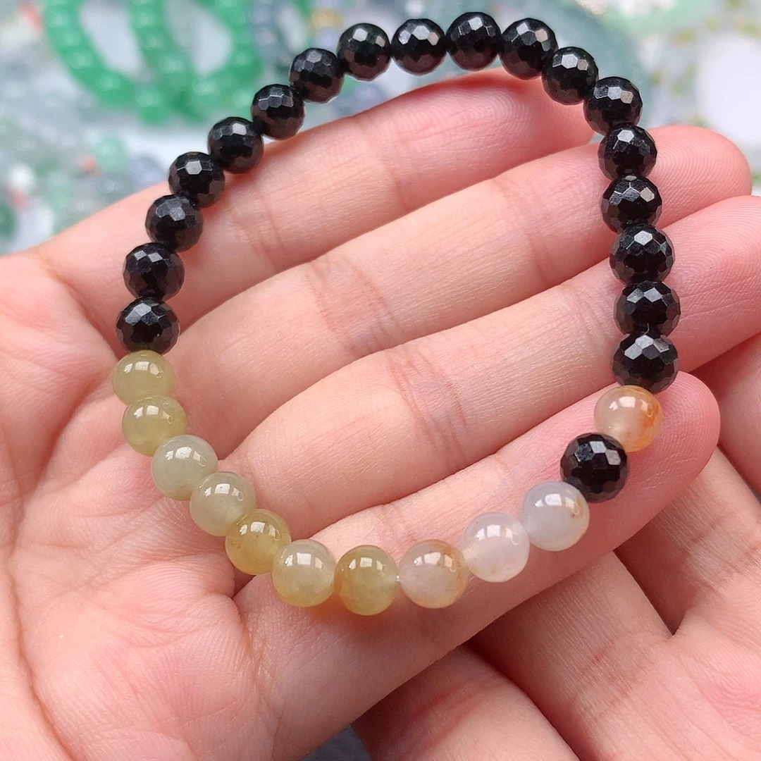 翡翠手链未镶嵌翡翠