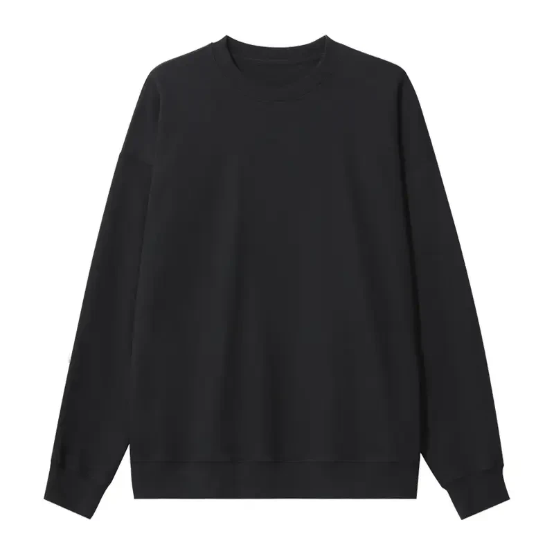 【轻奢男装】秋季新款圆领套头潮流光变印花休闲宽松长袖卫衣W2053