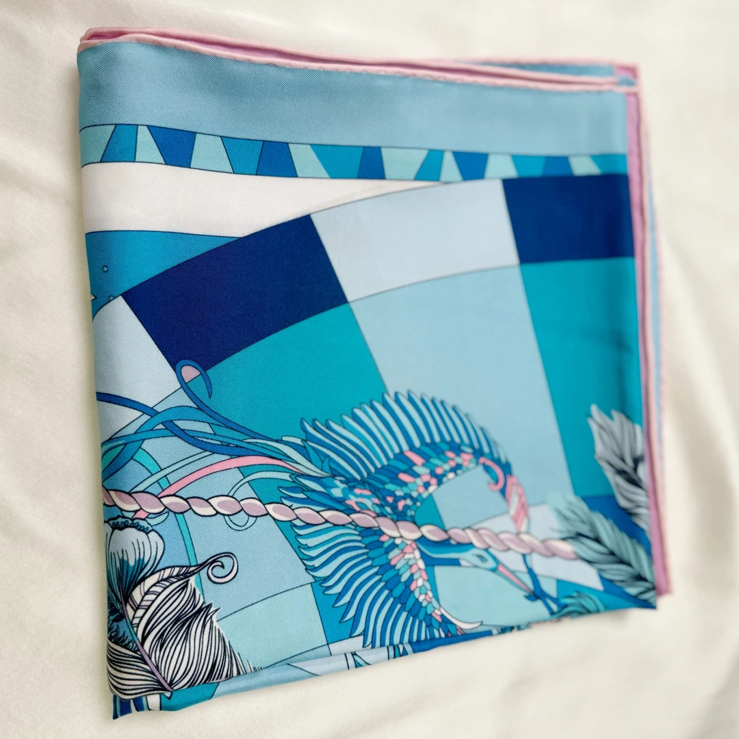 【罗锦绣】真丝丝巾十二星座之天秤座♎️