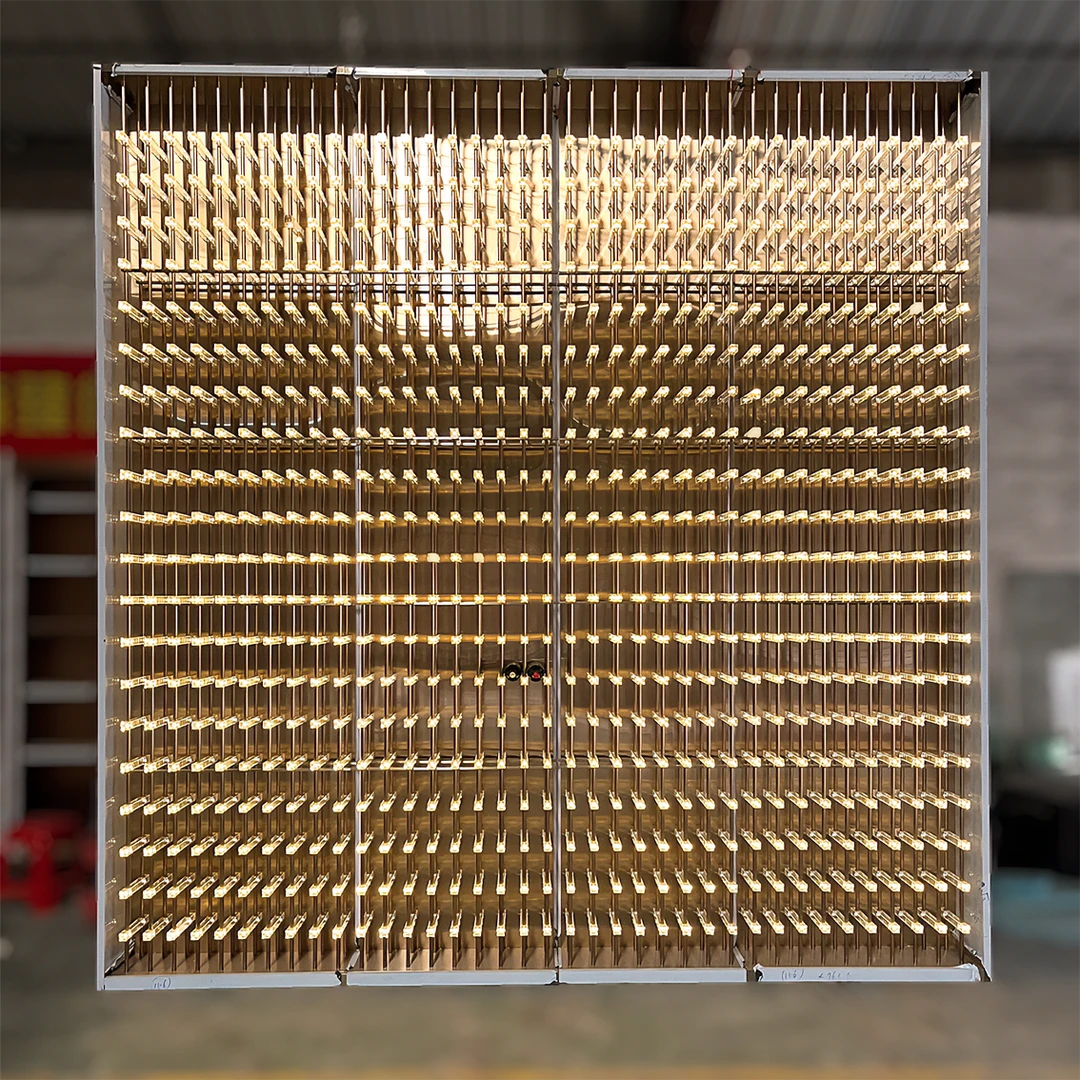 酒店酒吧餐厅会所落地红酒柜轻奢简约不锈钢酒架星光亚克力红酒架