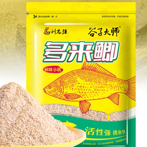 刘志强多来鲫一包搞定饵料野战水库鱼饵鲫鱼鲤全能腥钓鱼通杀鱼食