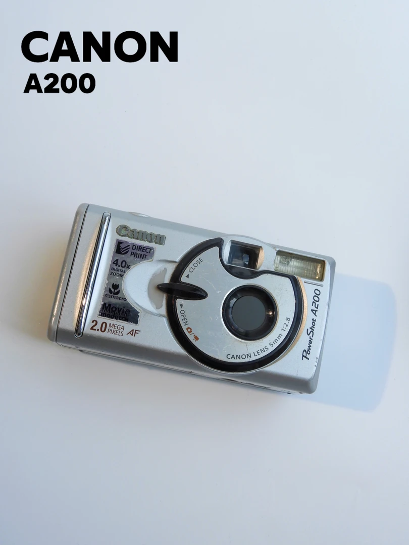 9新 Canon/佳能 A200数码相机卡片机复古ccd二手产品售出no退换