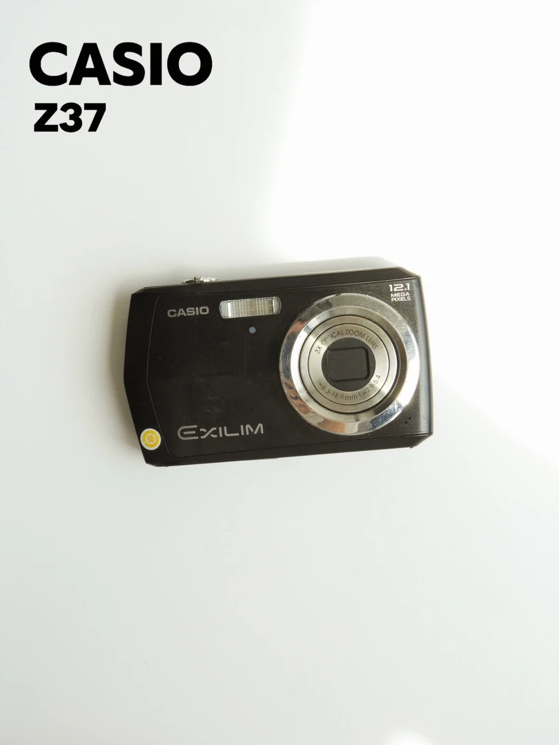 9新 Casio/卡西欧 z37数码相机复古ccd网红摄影二手产品售出no退