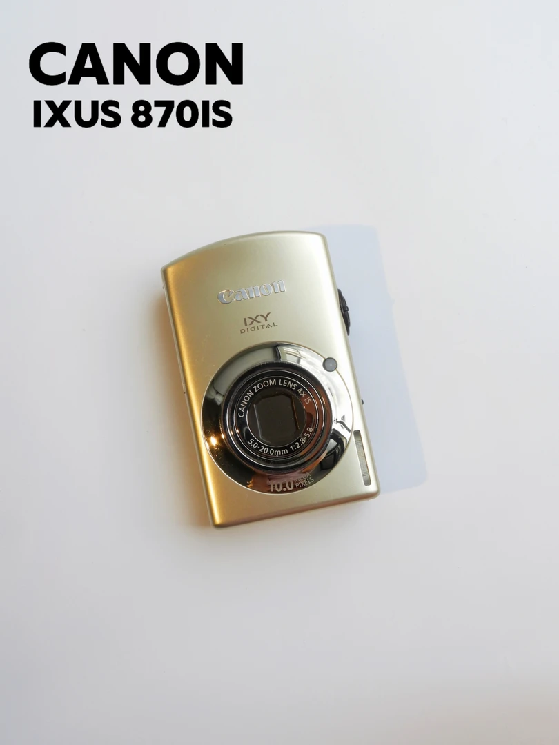 99新 Canon/佳能 IXUS870is数码相机网红ccd二手产品售出no退换