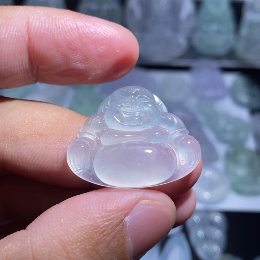 【闪购商品】定制翡翠未镶嵌笑*?