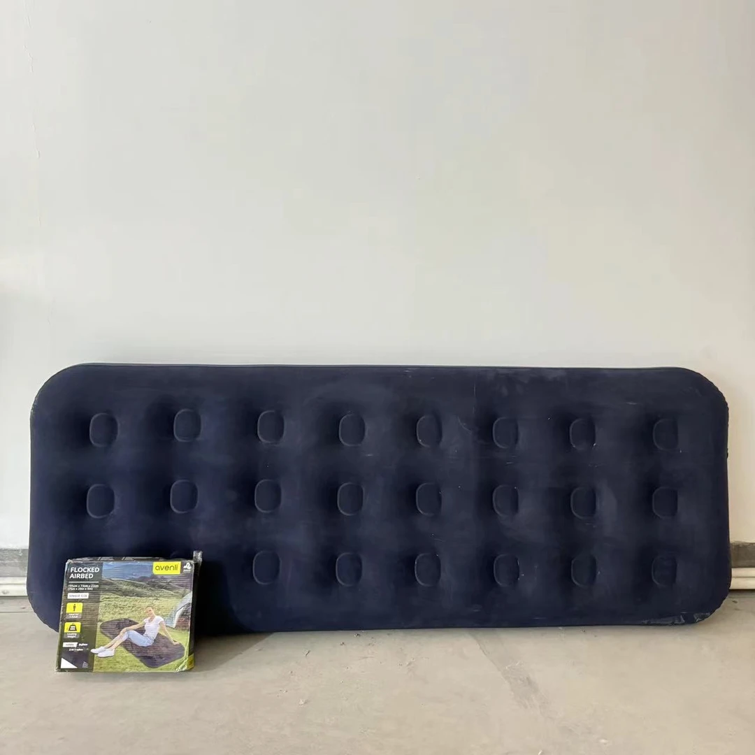 充气床高档双层加厚气垫单人气垫床 户外折叠气床 家用懒人床