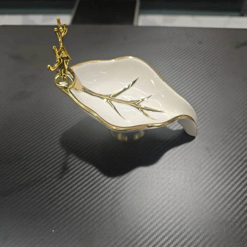 欧式肥皂盒沥水置物架免打孔香皂盒子家居浴室卫生间皂碟收纳