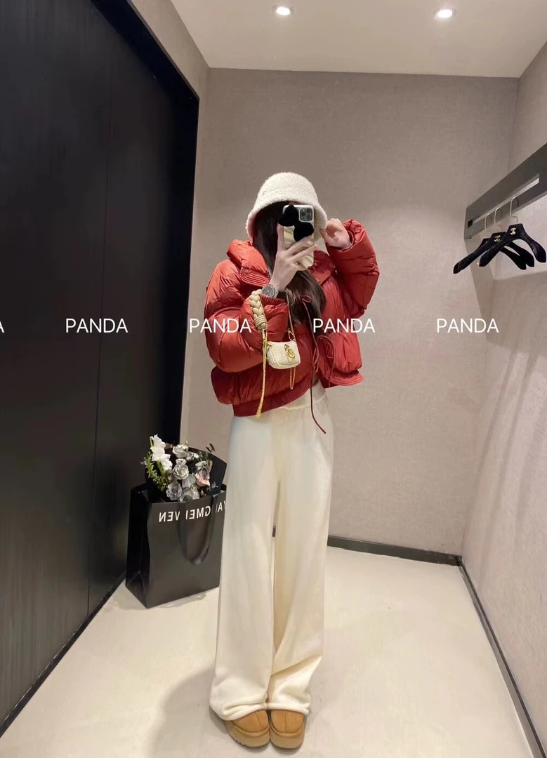 【牛哥严选】冬季短款开运休闲加厚宽松时尚百搭厚外套韩版保暖7761