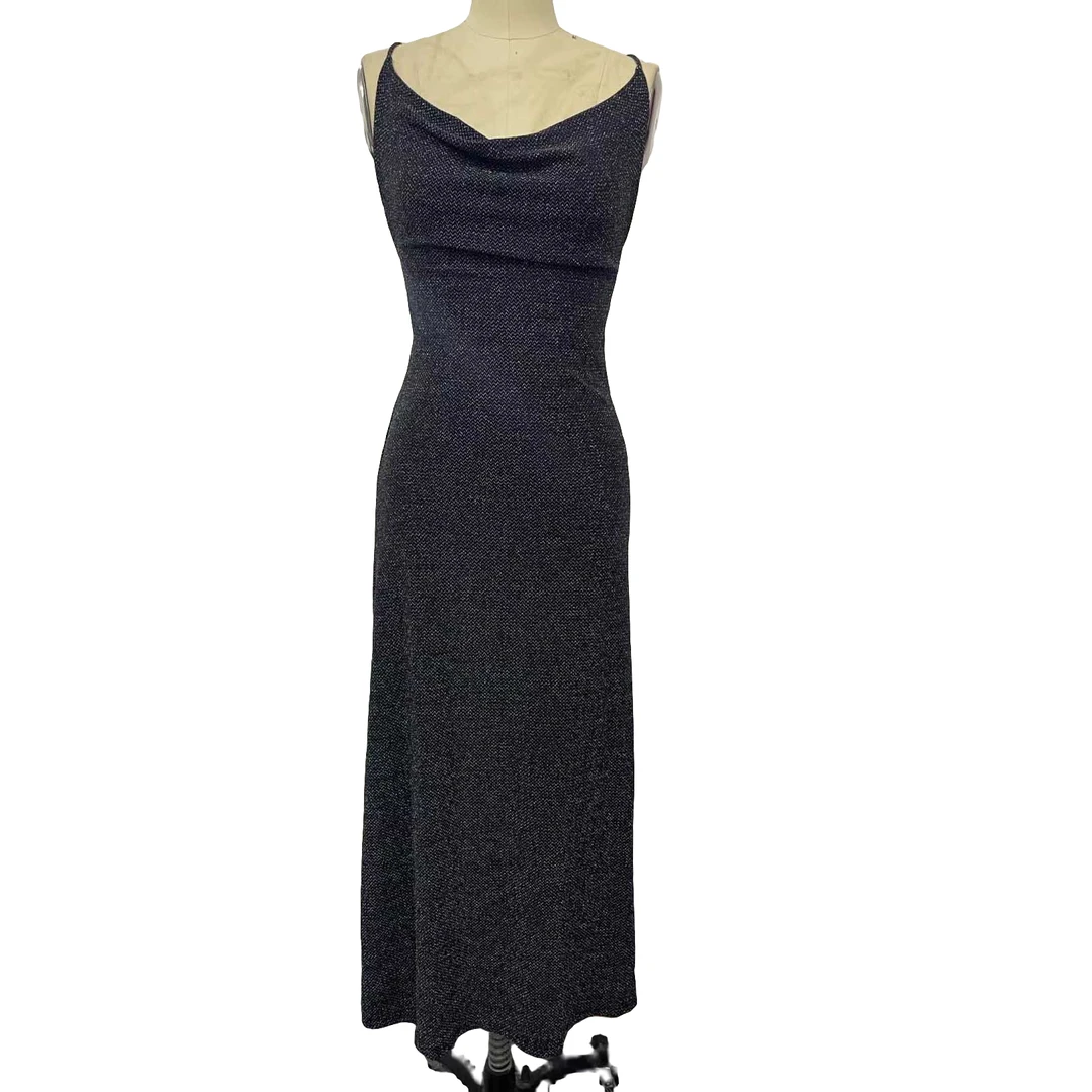 出口性感吊带连衣裙