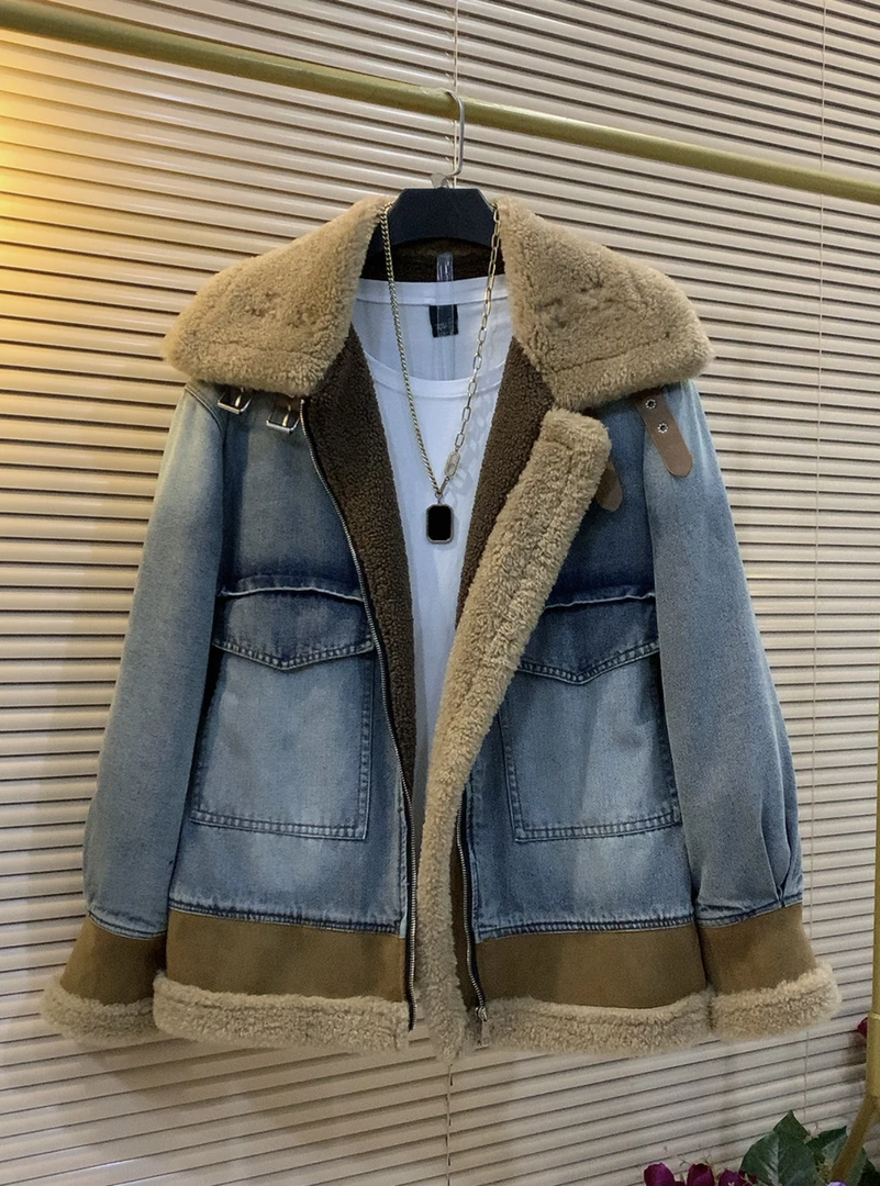 欧货新款遮肉显瘦气质休闲时尚外套