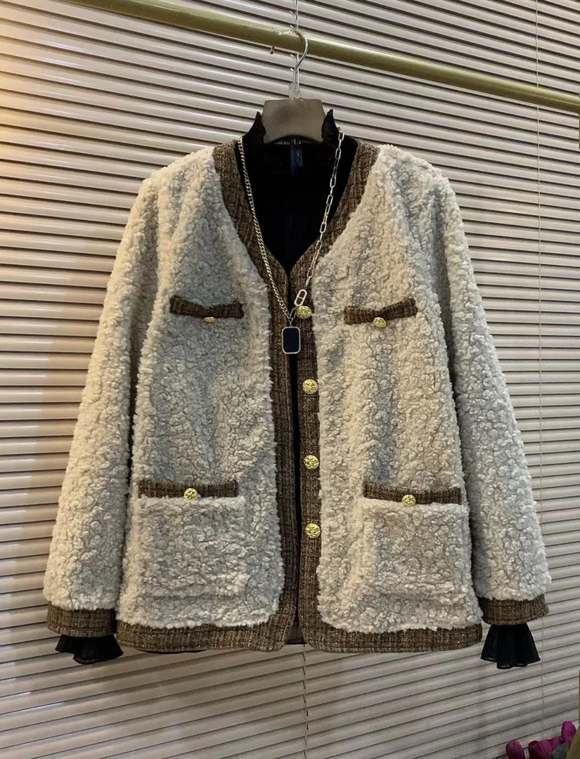 欧货新款遮肉显瘦气质高品质时尚外套