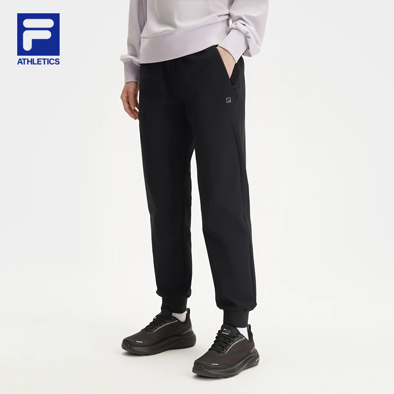 FILA斐乐正品休闲女款百搭潮流舒适运动高级感休闲裤A11W441607F