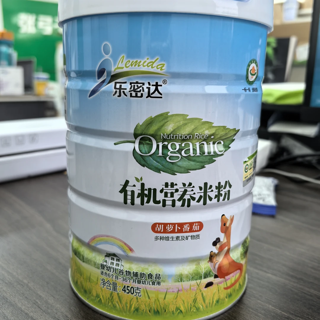 乐蜜达有机米粉米乳6-36个月