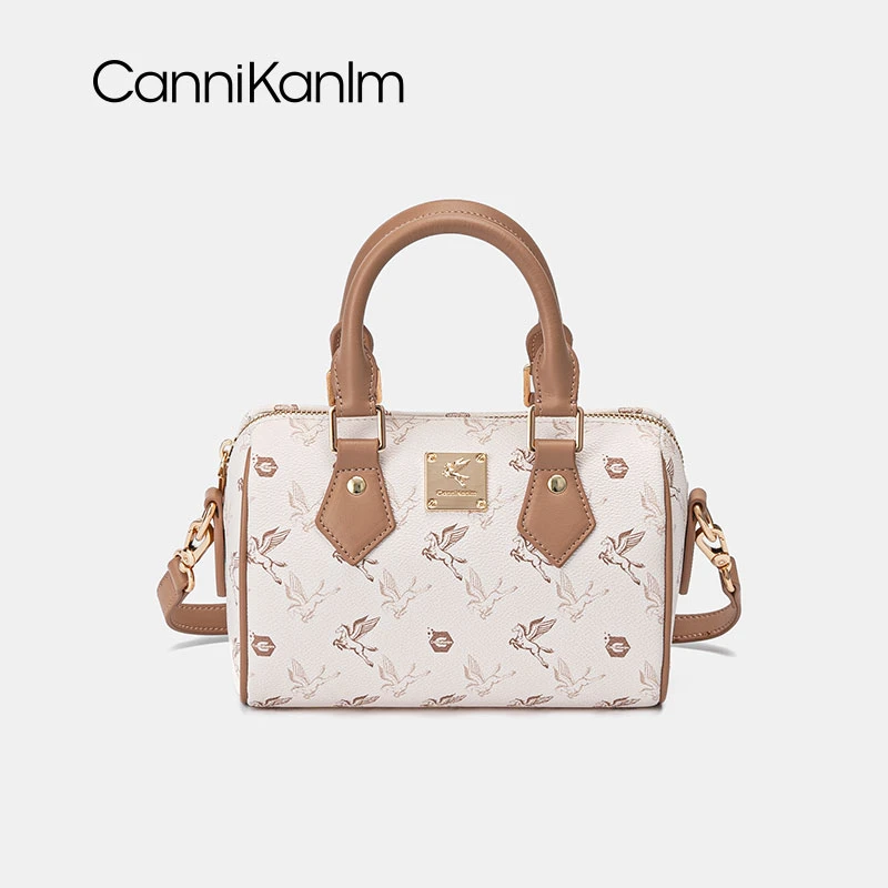 CanniKanlm飞马波士顿枕头包女2024新款高级感小众通勤单肩斜挎包