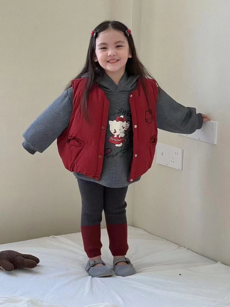 【樱桃九九清仓】24冬~女童KT套装三件套