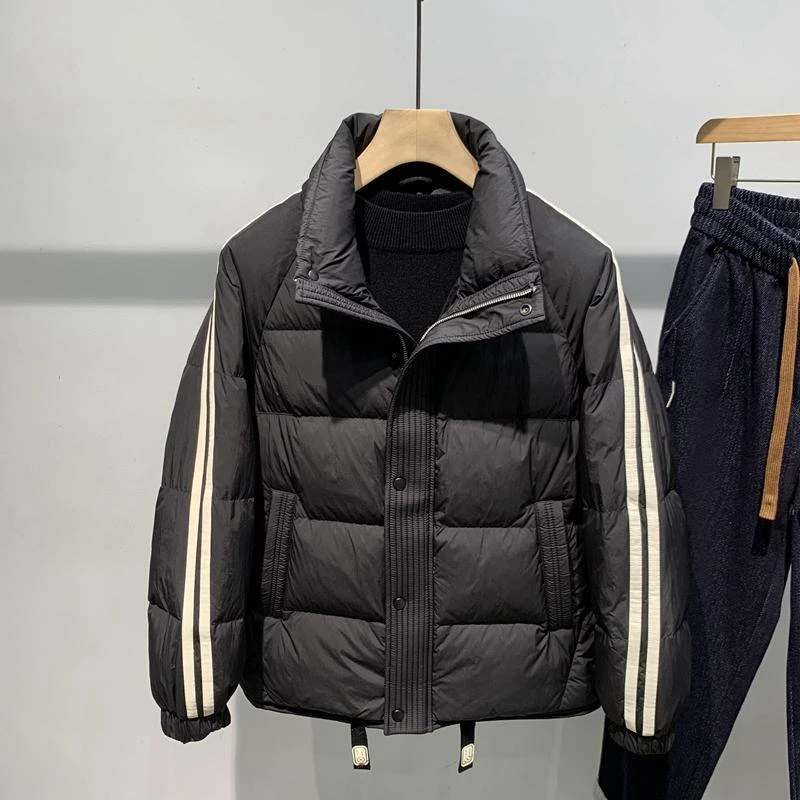 冬季男士新款潮牌立领短款棉服青年韩版百搭面包服保暖棉衣外套