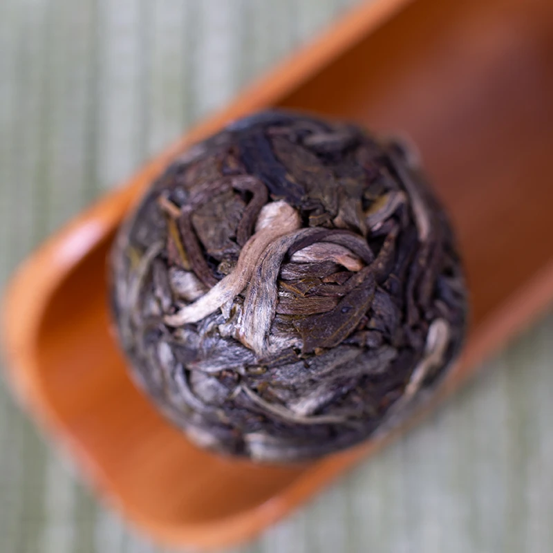 【曼糯龙珠】 2019年8g*18颗 古树头春普洱茶生茶